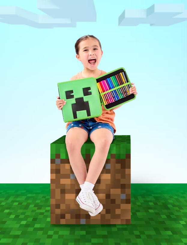 Smiggle Minecraft Zip It Kırtasiye Hediye Seti