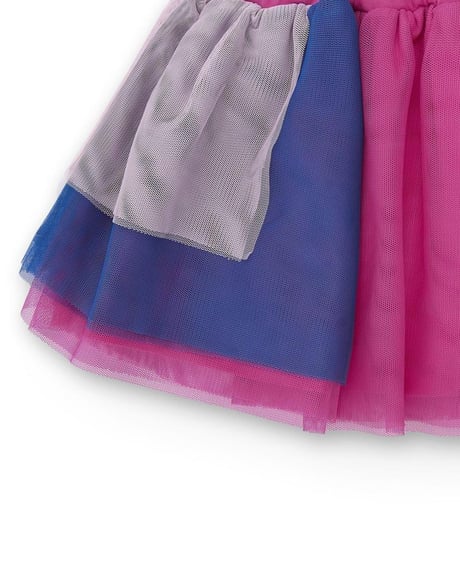 Tuc Tuc Kız Çocuk Tüllü Renkli Etek