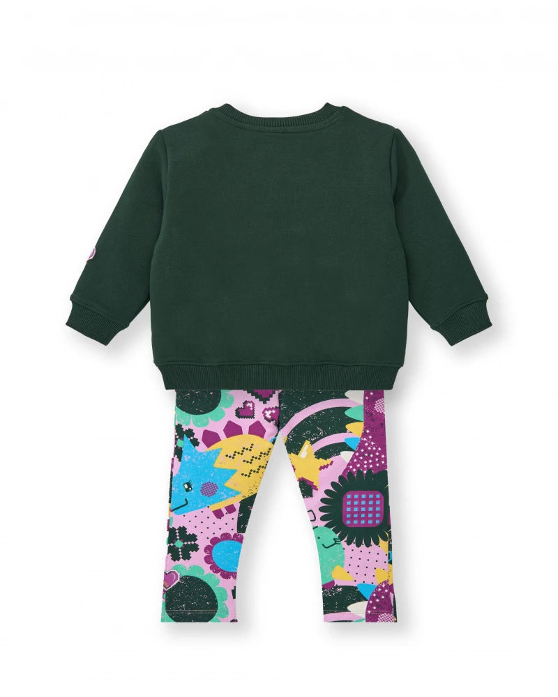 Tuc Tuc Kız Çocuk Tayt Takım