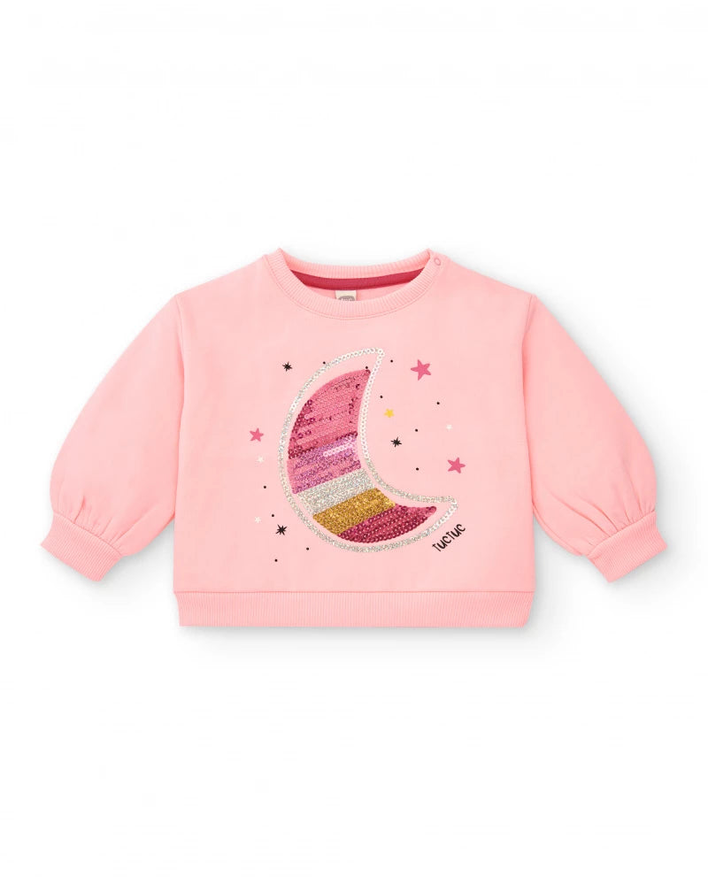 Tuc Tuc Kız Çocuk Pembe Sweatshirt