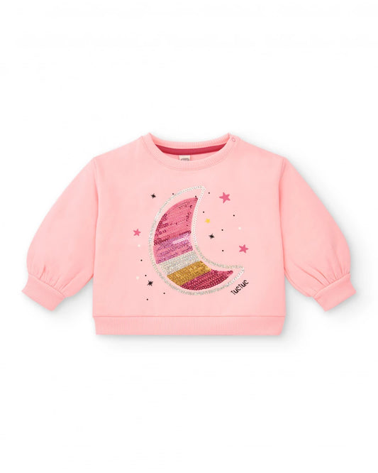 Tuc Tuc Kız Çocuk Pembe Sweatshirt