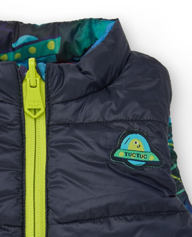 Tuc Tuc Çift Yönlü Lacivert Yelek 11399534