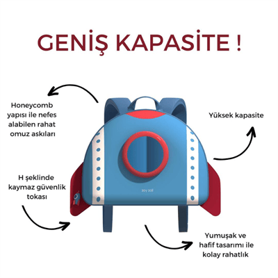 Zoyzoii Dream Battleship Sırt Çantası – Uzay Gemisi
