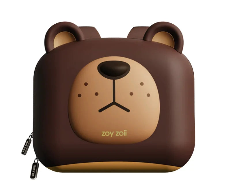 ZOYZOII Forest Serisi Cute Big Brown Sırt Çantası / Bear